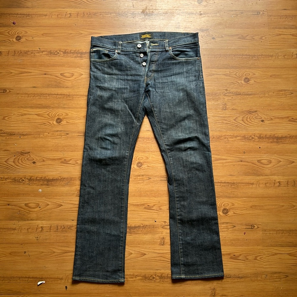 Wesc Men's Slim Jeans - Dark Blue